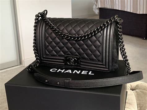 chanel black boyfriend bag price|chanel bags for boys.